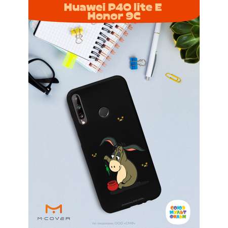 Силиконовый чехол Mcover для смартфона Huawei P40 lite E Honor 9C Союзмультфильм Грустный Ослик Иа