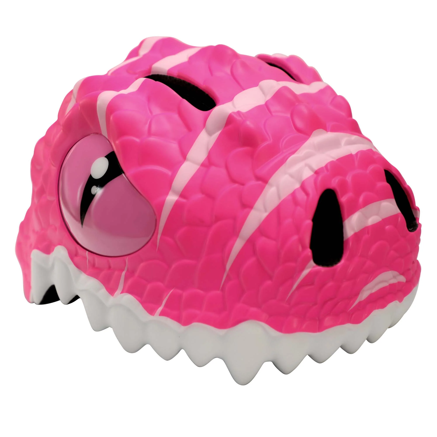 Шлем защитный Crazy Safety Pink Dragon с механизмом регулировки размера 49-55 см - фото 1