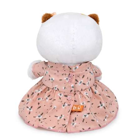 Мягкая игрушка BUDI BASA Ли-Ли BABY в нежно-розовом платье с бантом 20 см