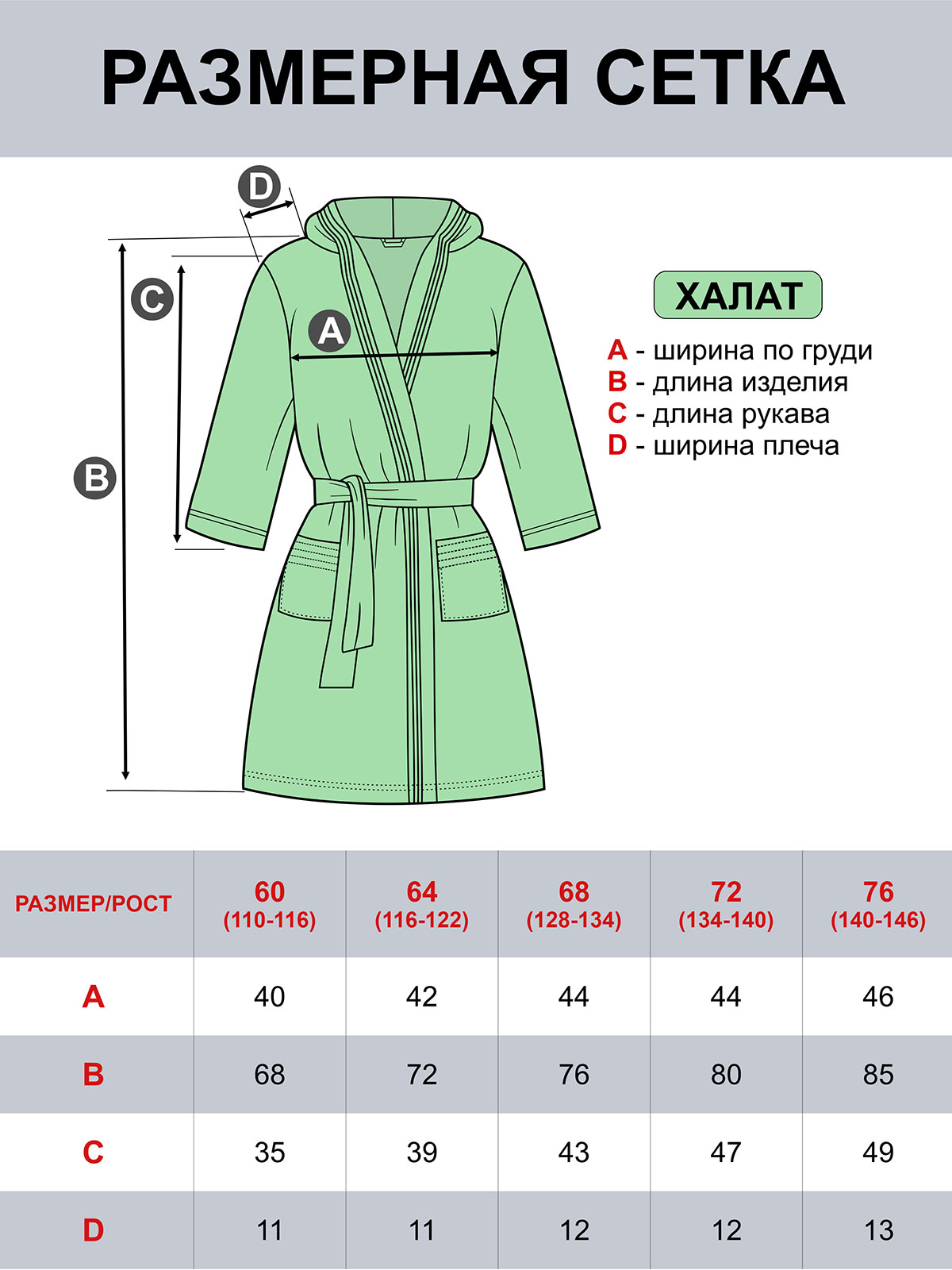 Халат Утенок 915 мята - фото 36