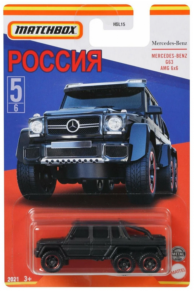 Автомобиль Matchbox Русская серия в ассортименте HBL15 - фото 4