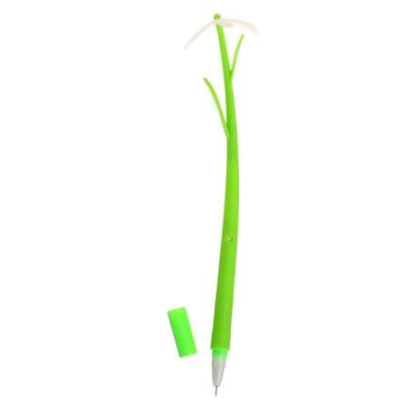 Ручка Sima-Land гелевая «Бабочка зеленая» светится при ультрафиолете