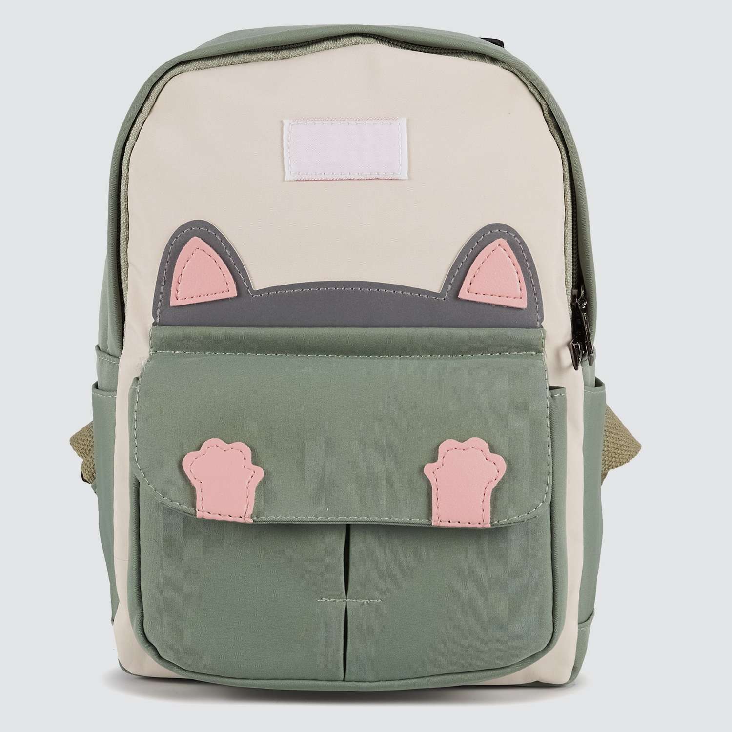 Детский рюкзак Journey 1515 котик зеленый - фото 2