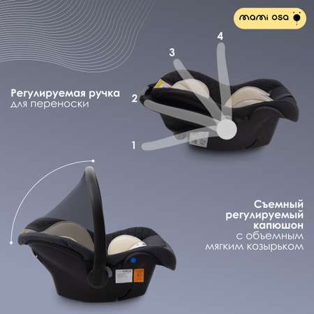 Автокресло Mamiosa Alicante Isofix 0 (0 -13 кг)