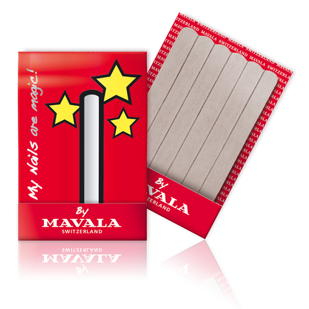 Мини-пилка Mavala Magic mini emery boards matchbook 6 шт