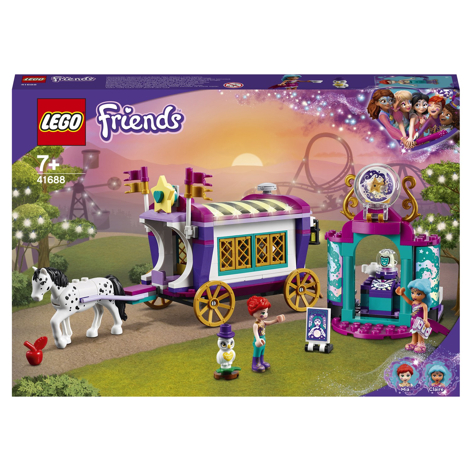 Конструктор LEGO Friends Волшебный фургон 41688 купить по цене 1999 ₽ в  интернет-магазине Детский мир