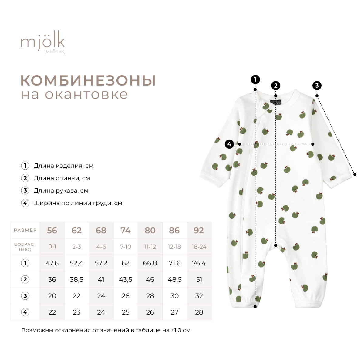 Комбинезон Mjolk 5256511 - фото 3