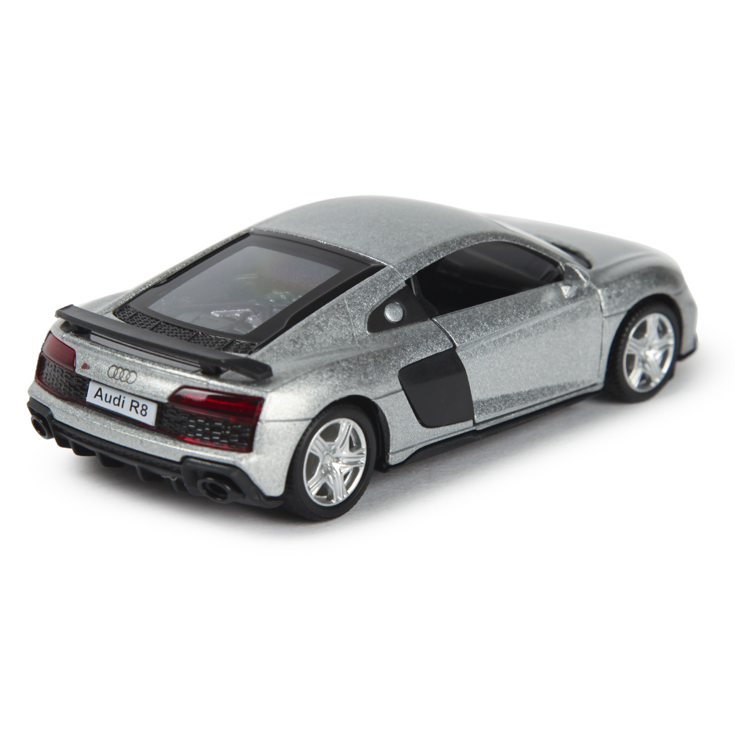 Автомобиль Mobicaro Audi R8 1:32 серебряный 544046 - фото 5