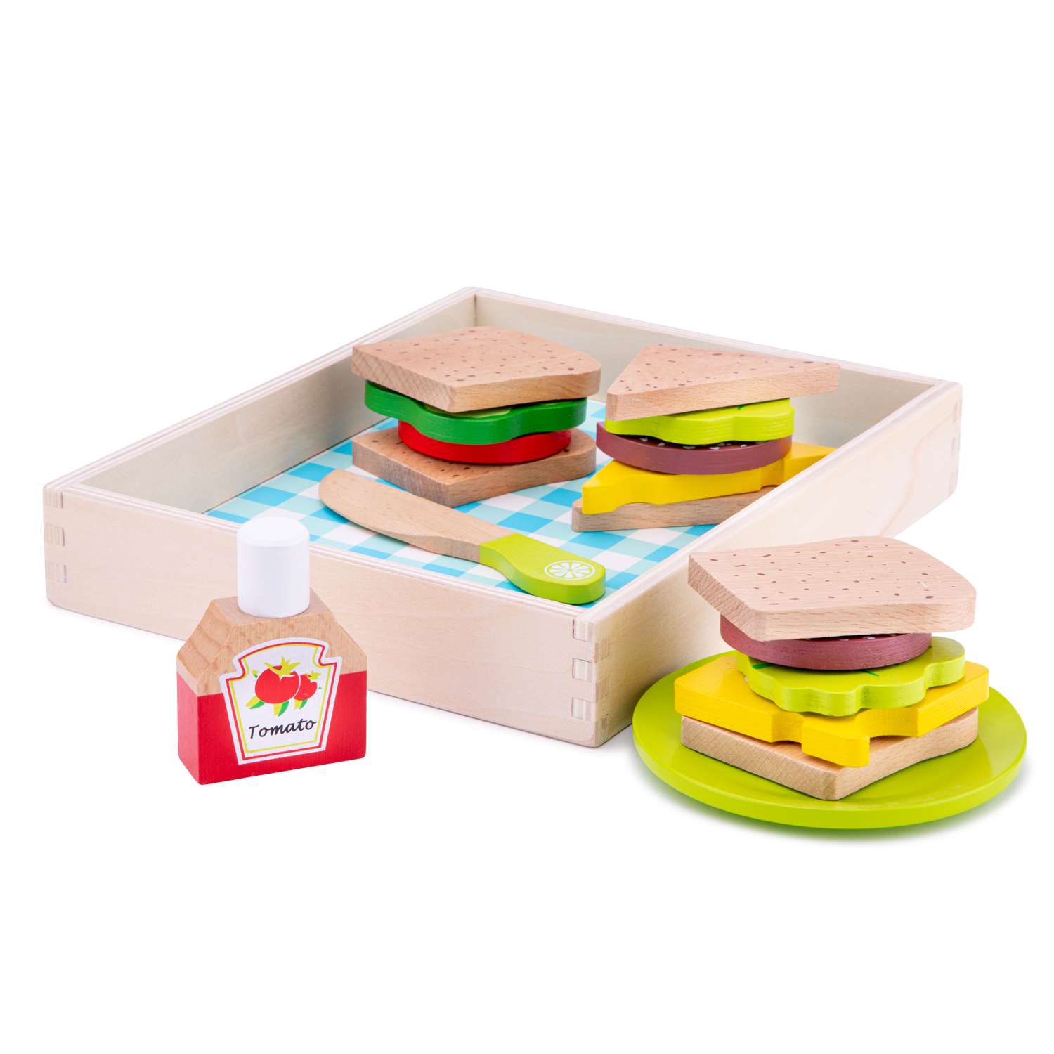 Игровой набор New Classic Toys для сэндвичей 10591 - фото 2