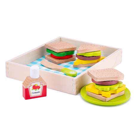 Игровой набор New Classic Toys для сэндвичей 10591