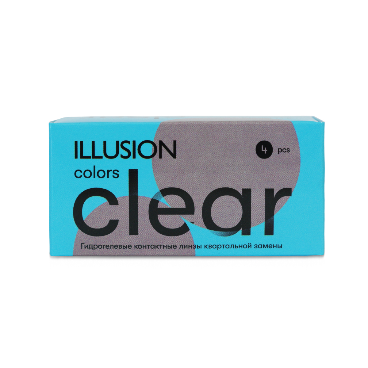 Контактные линзы ILLUSION CLEAR на 3 месяца. -9.00/14.00/8.6. 4шт. - фото 7