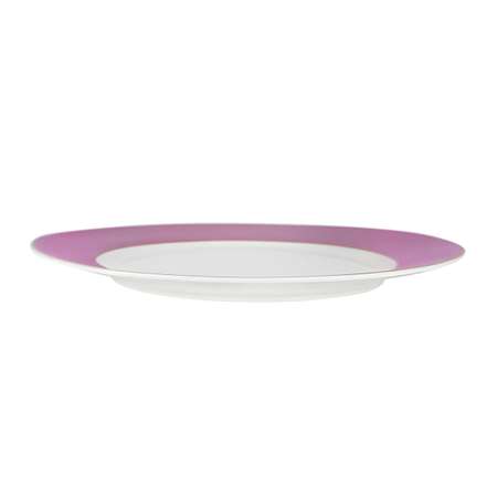 Набор столовой посуды Arya Home Collection Arya из Костяного фарфора 24 пр Wonderland Белый фиолетовый