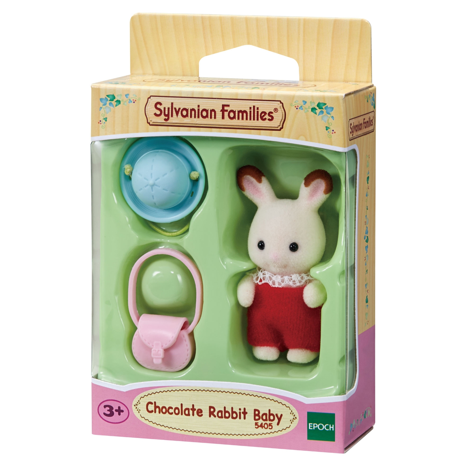 Набор Sylvanian Families Малыш шоколадный кролик 5405 купить по цене 899 ₽  в интернет-магазине Детский мир