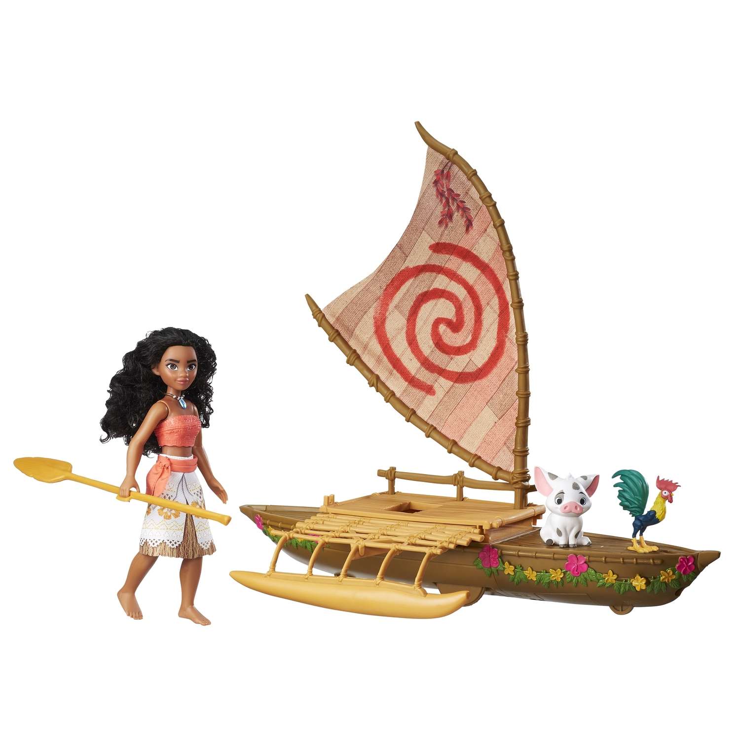 Кукла Princess Моана и лодка B8308 - фото 2