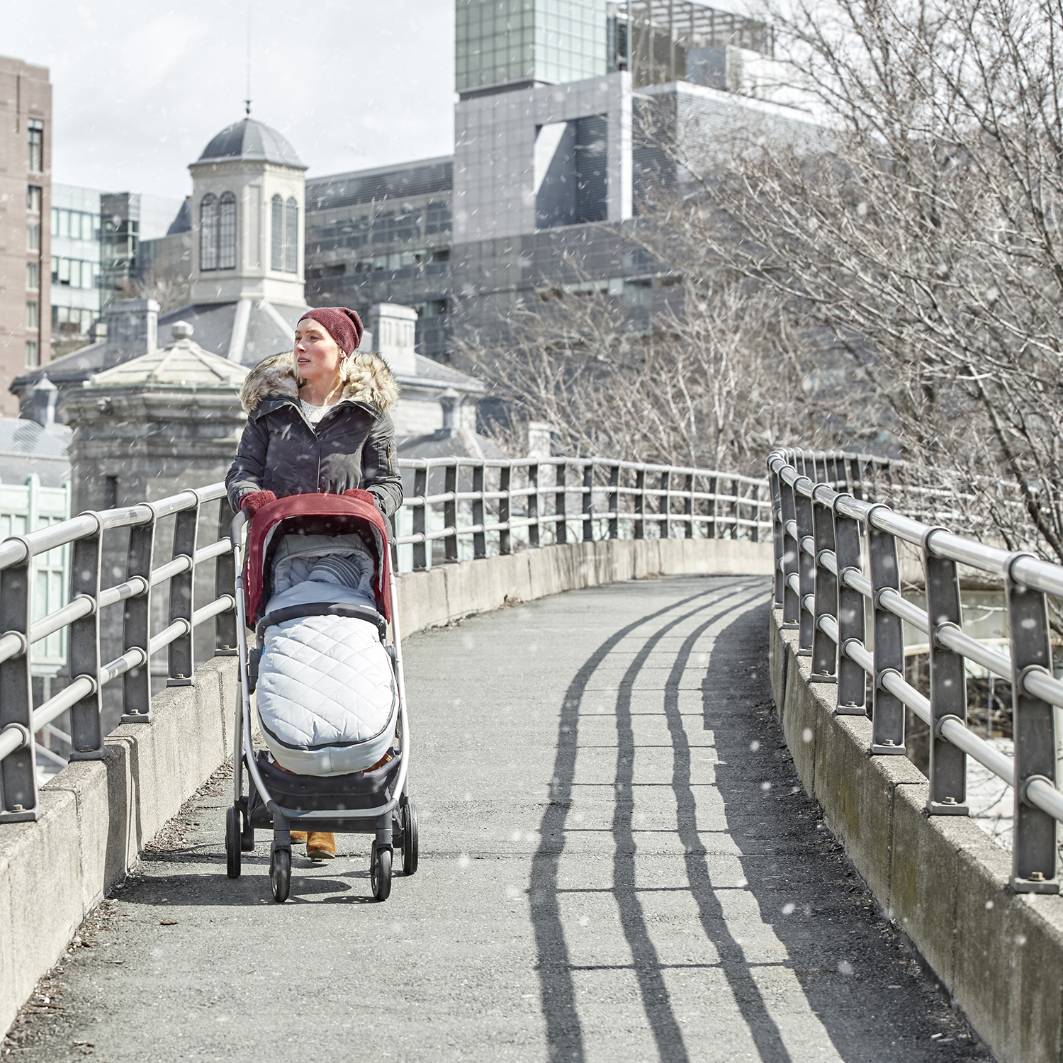 Конверт UPPAbaby Cozy Ganoosh Vista/Cruz зимний Черный - фото 4