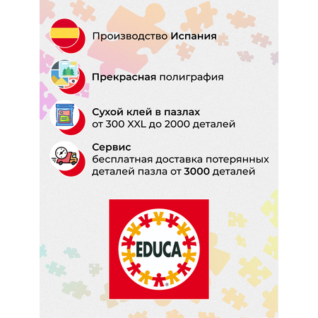 Загадочный пазл 500 деталей EDUCA Старая библиотека