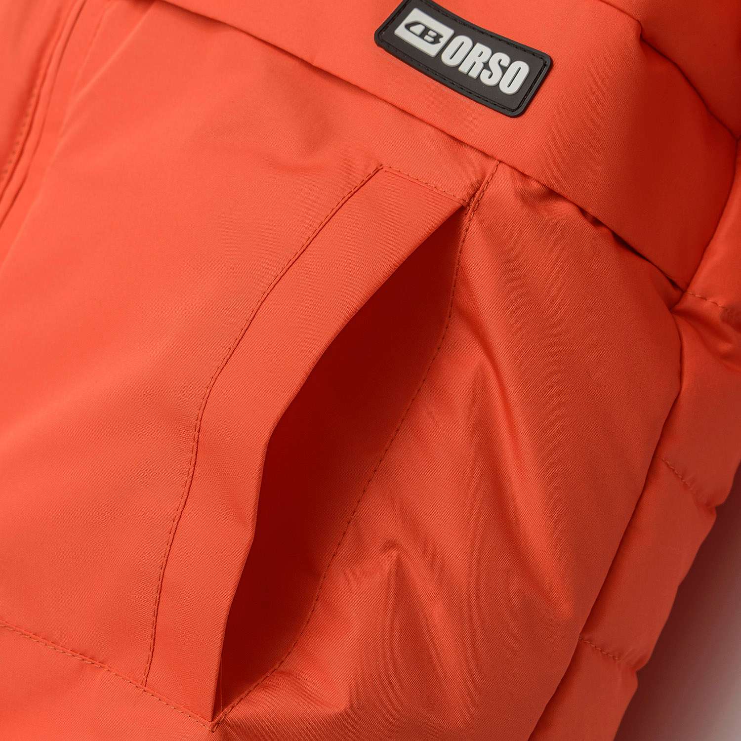 Куртка Orso Bianco OB20924-02_оранжевый - фото 9