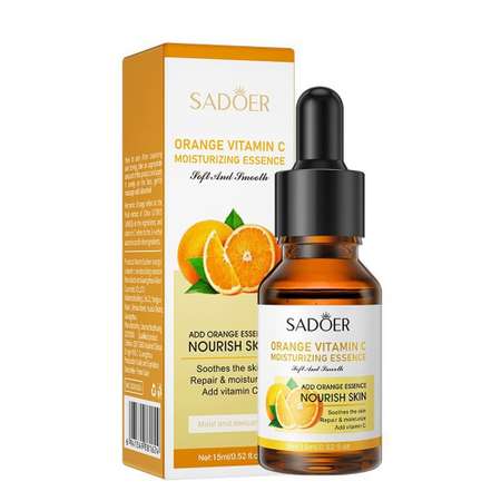 Сыворотка для лица SADOER увлажняющая с витамином С для омоложения и сияния кожи 15 мл