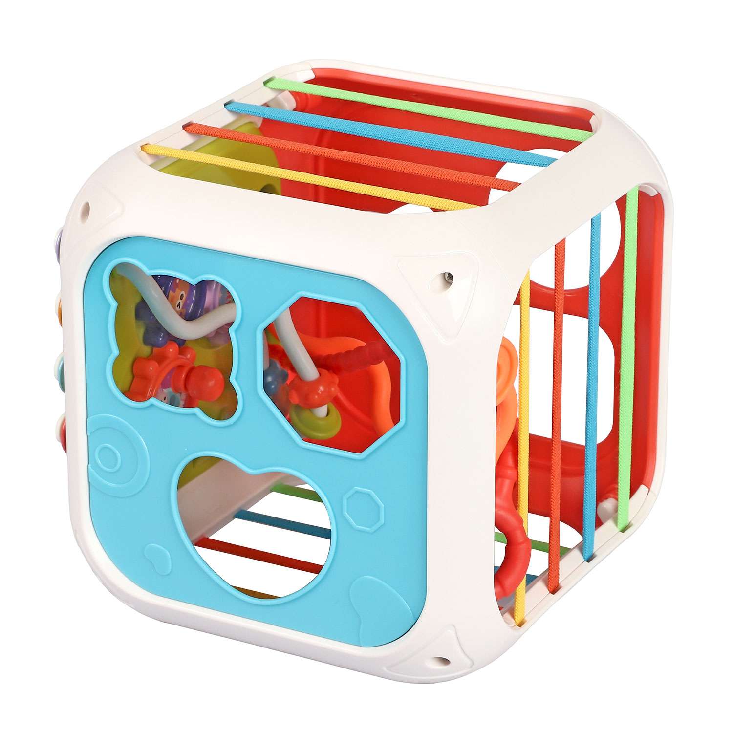 Развивающая игрушка Smart Baby Умный куб бизиборд JB0334079 - фото 9