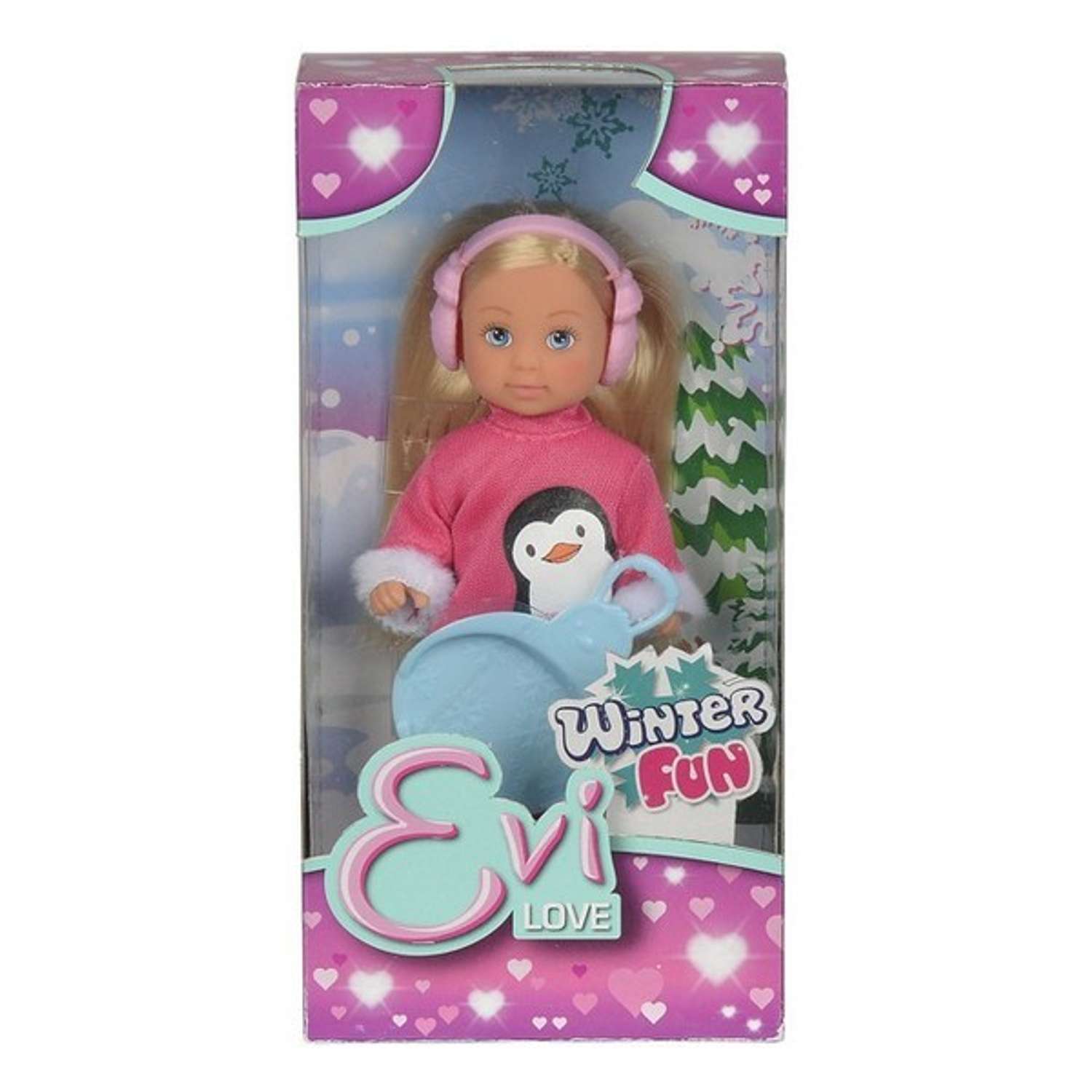 Кукла Evi Еви в зимнем костюме 5737109 - фото 1