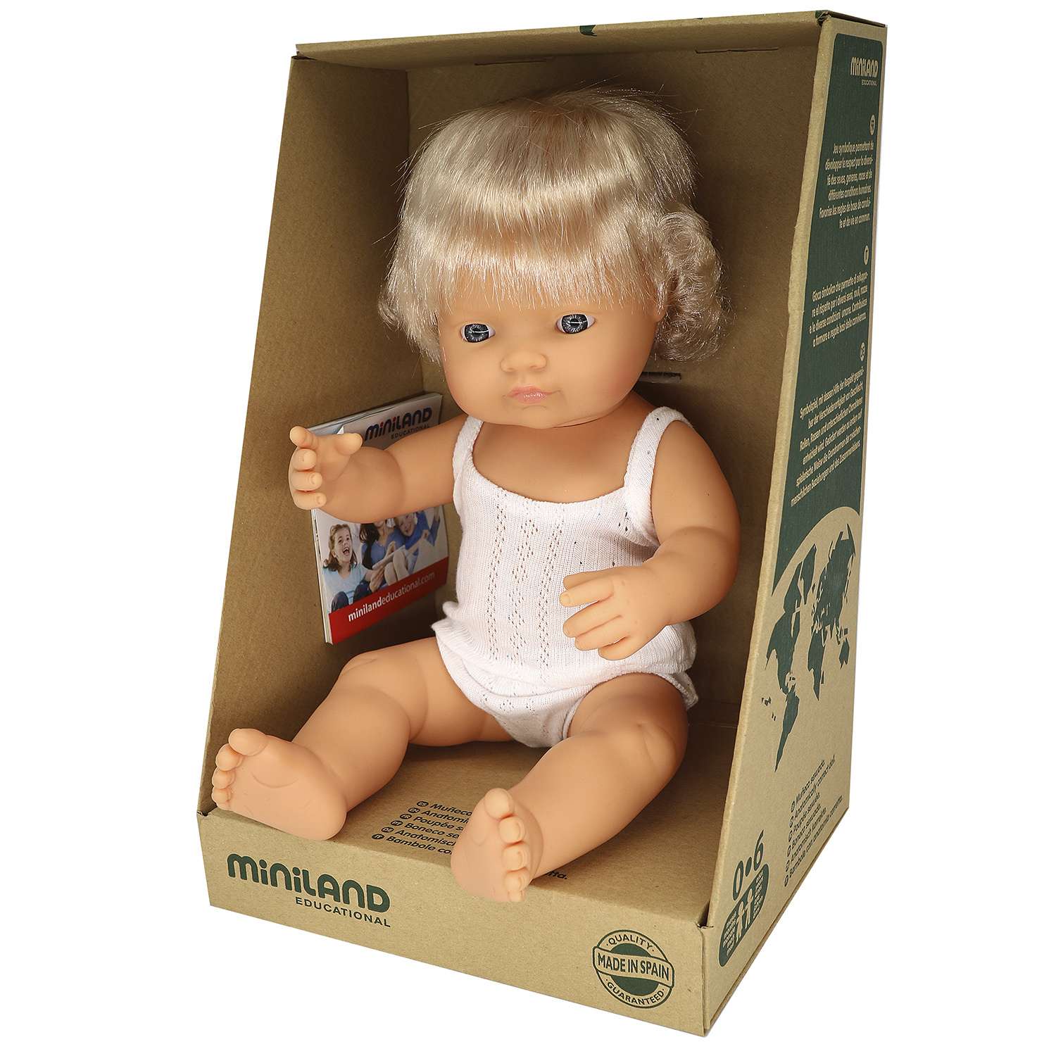 Кукла Miniland Европейка 31152 31152 - фото 2