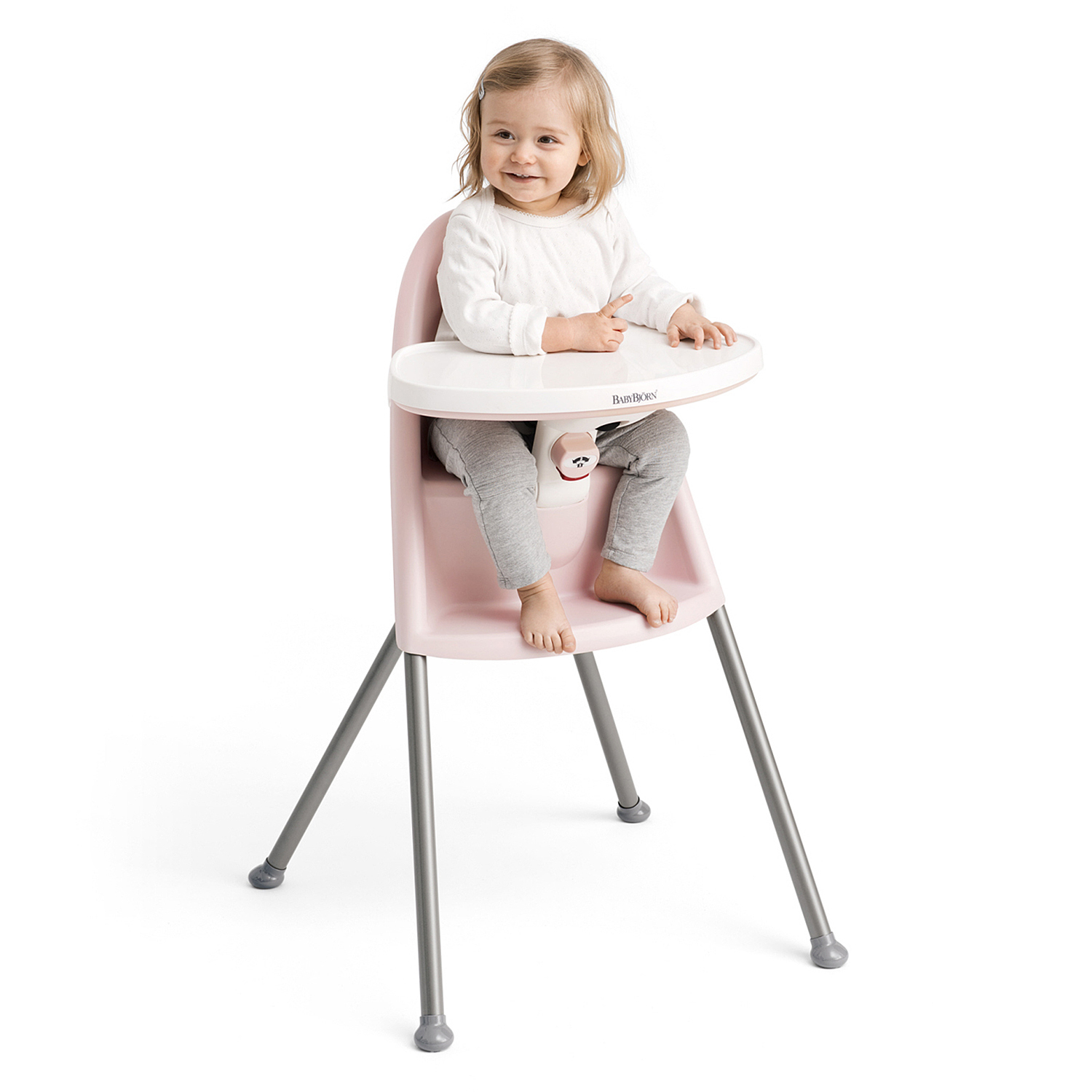 Стул для кормления BabyBjorn High Chair Розовый - фото 6