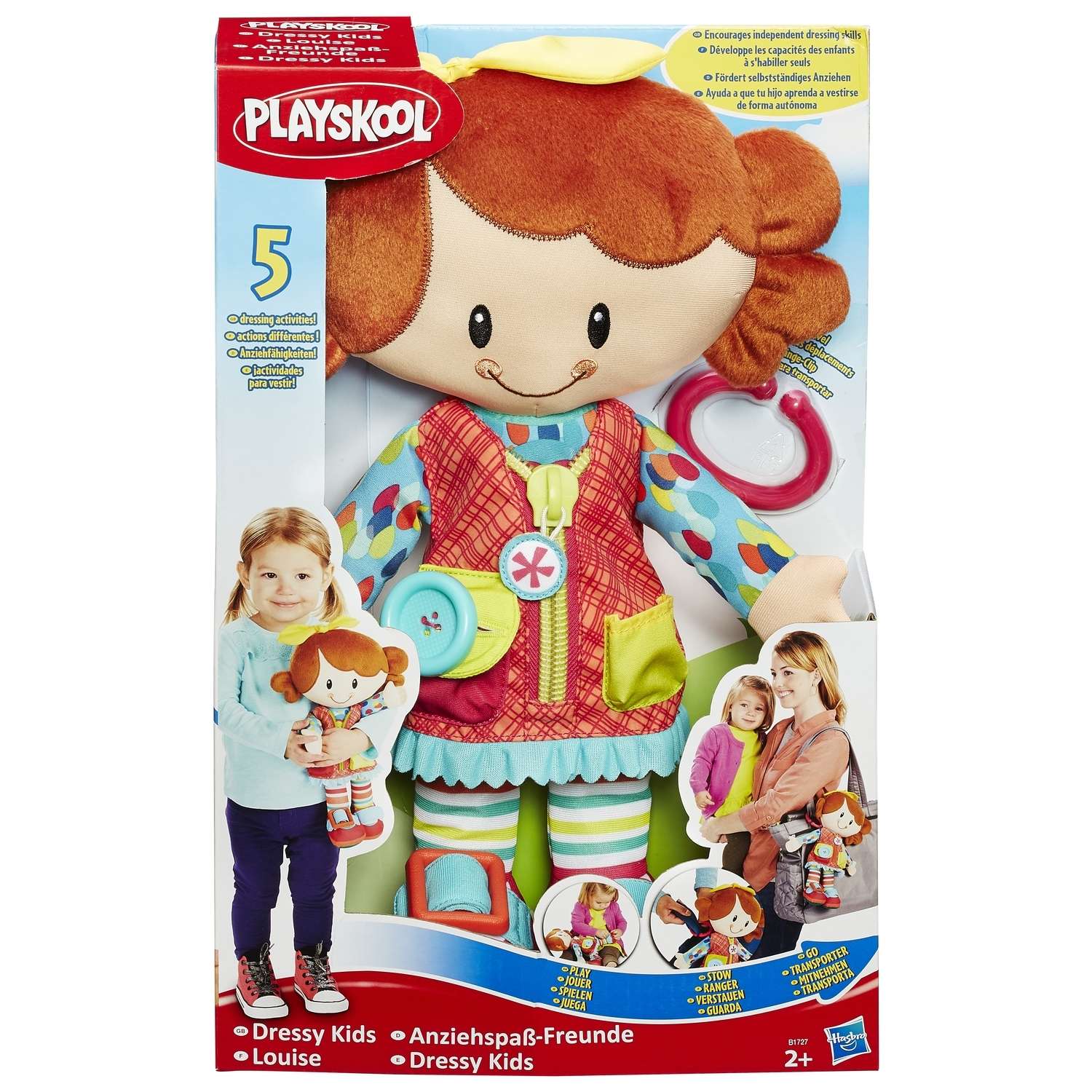 Кукла Playskool Одень друга и возьми с собой: Девочка B1727EU40 - фото 2