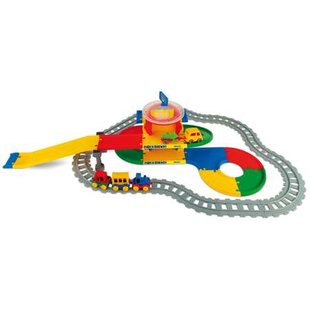 Набор игровой WADER Play Tracks Railway вокзал 51520