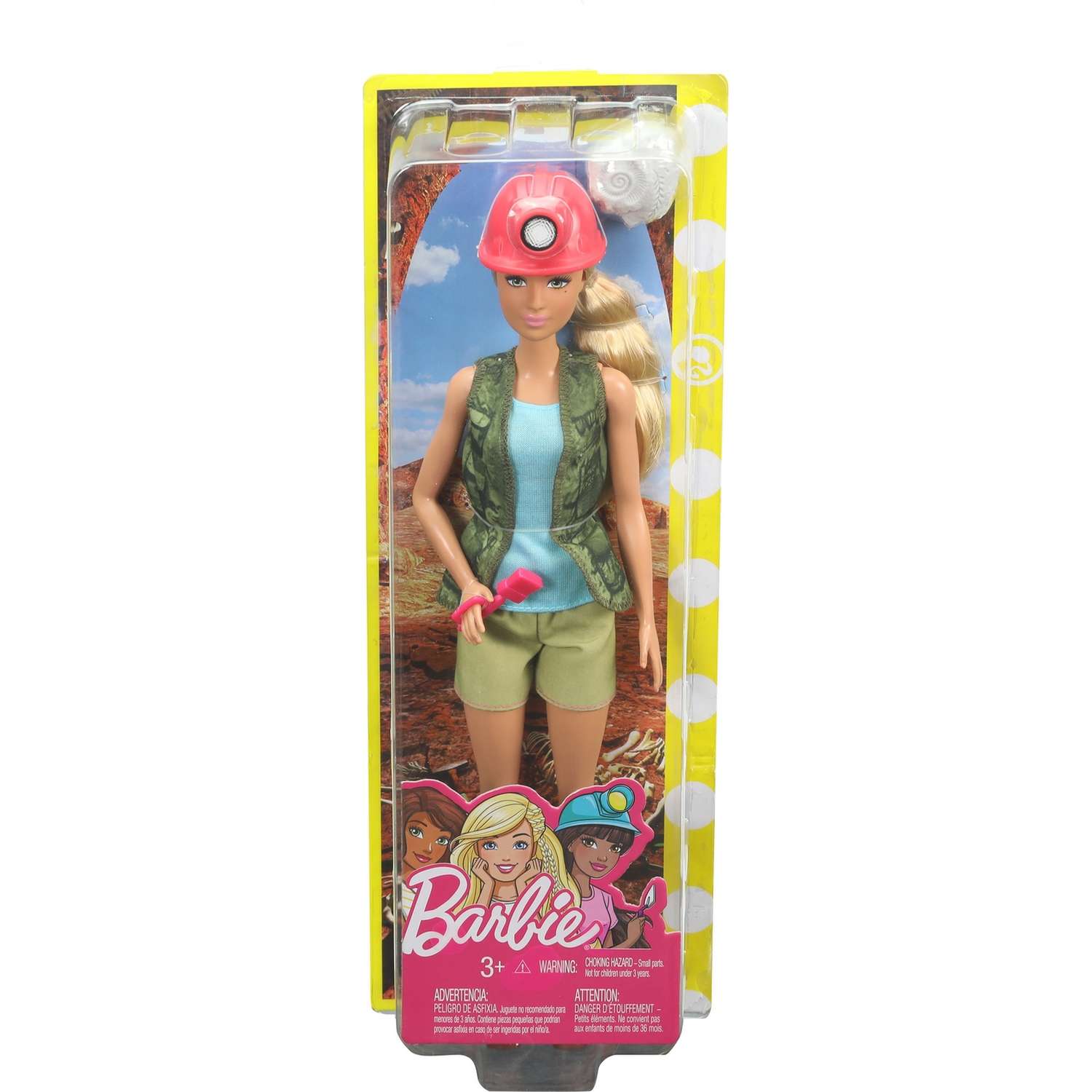 Кукла Barbie Кем быть? Палеонтолог FJB12 DVF50 - фото 2