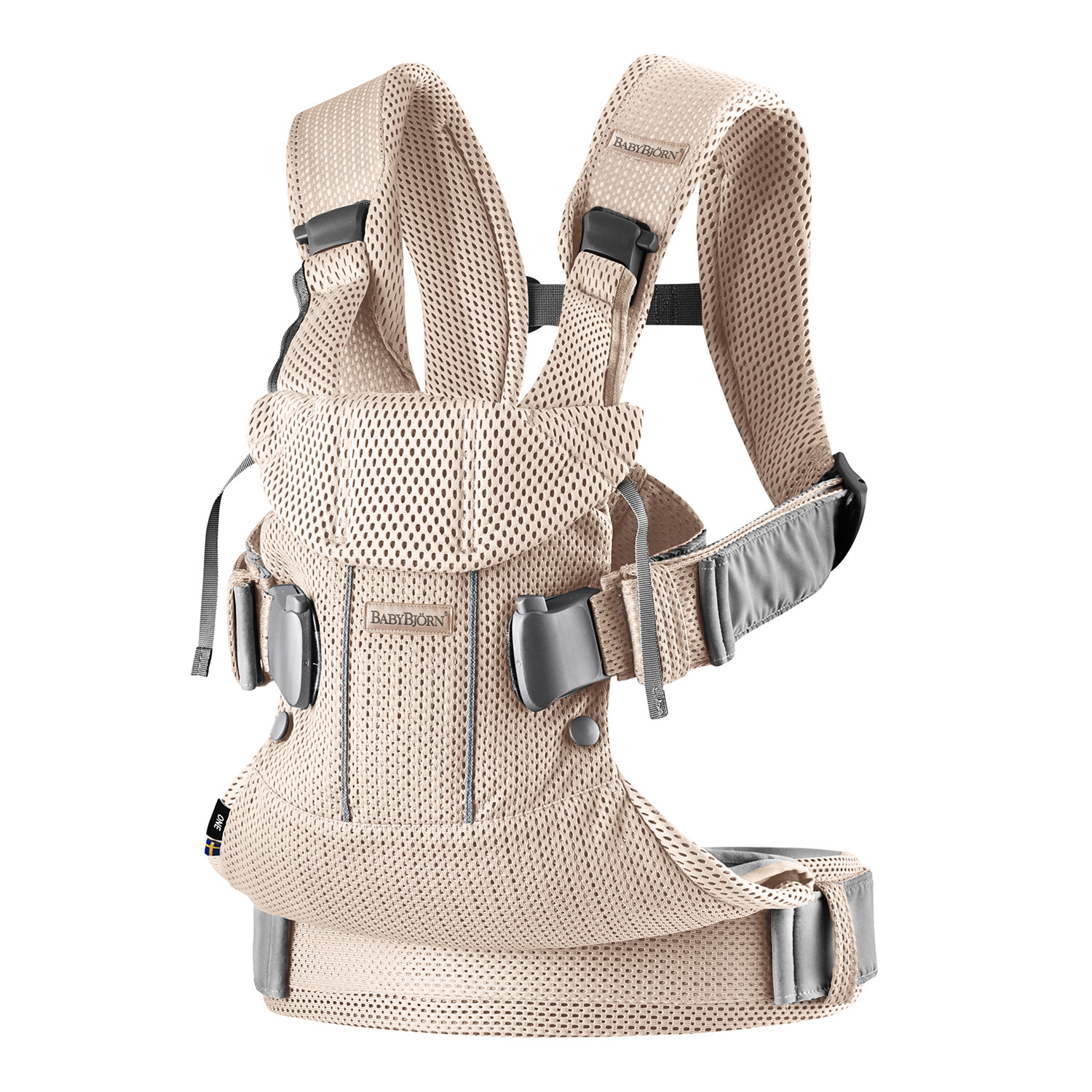 Рюкзак для переноски детей BabyBjorn One Mesh Розовый - фото 3