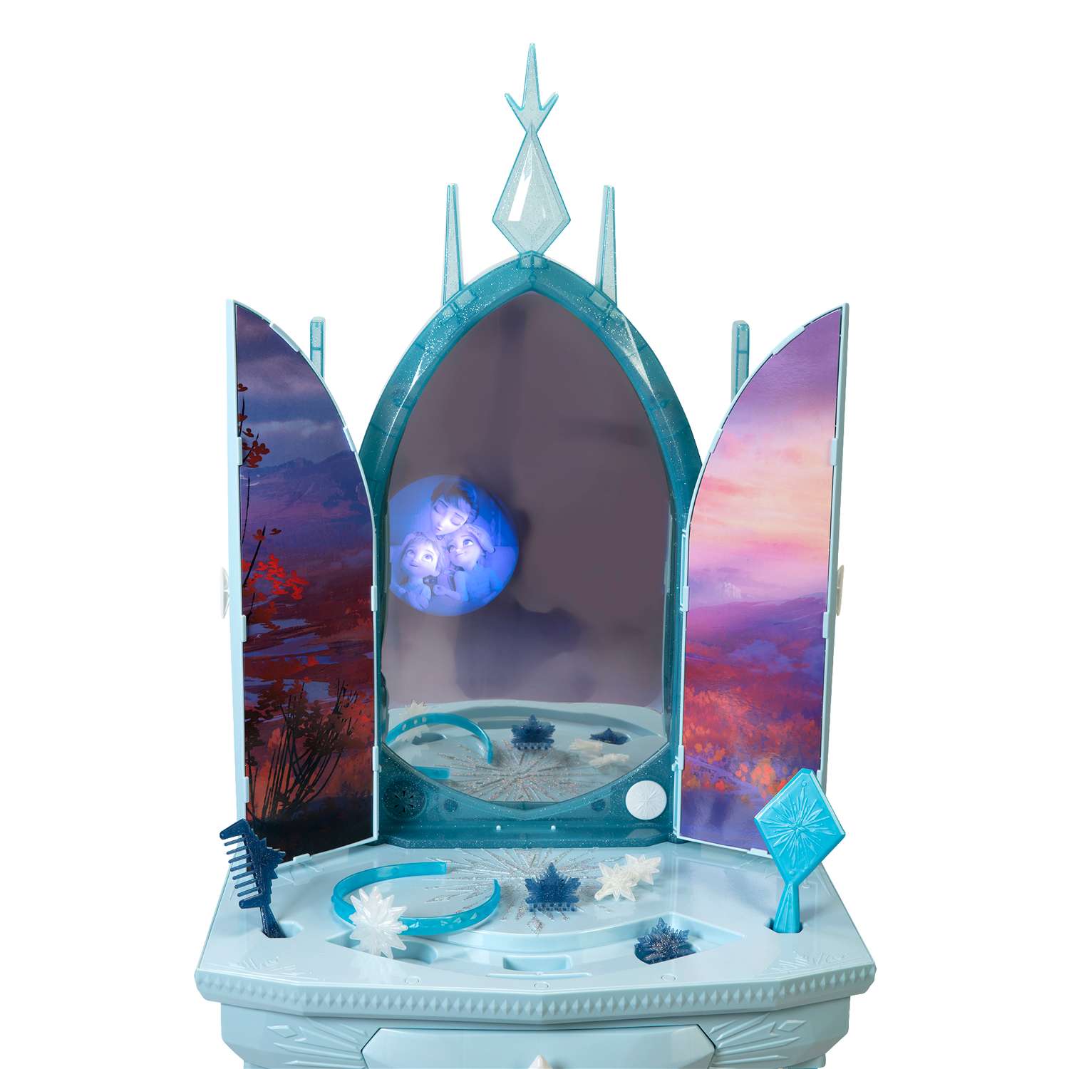 Мебель для куклы Disney Frozen Волшебный столик Эльзы Ледяной 212084 212084 - фото 7