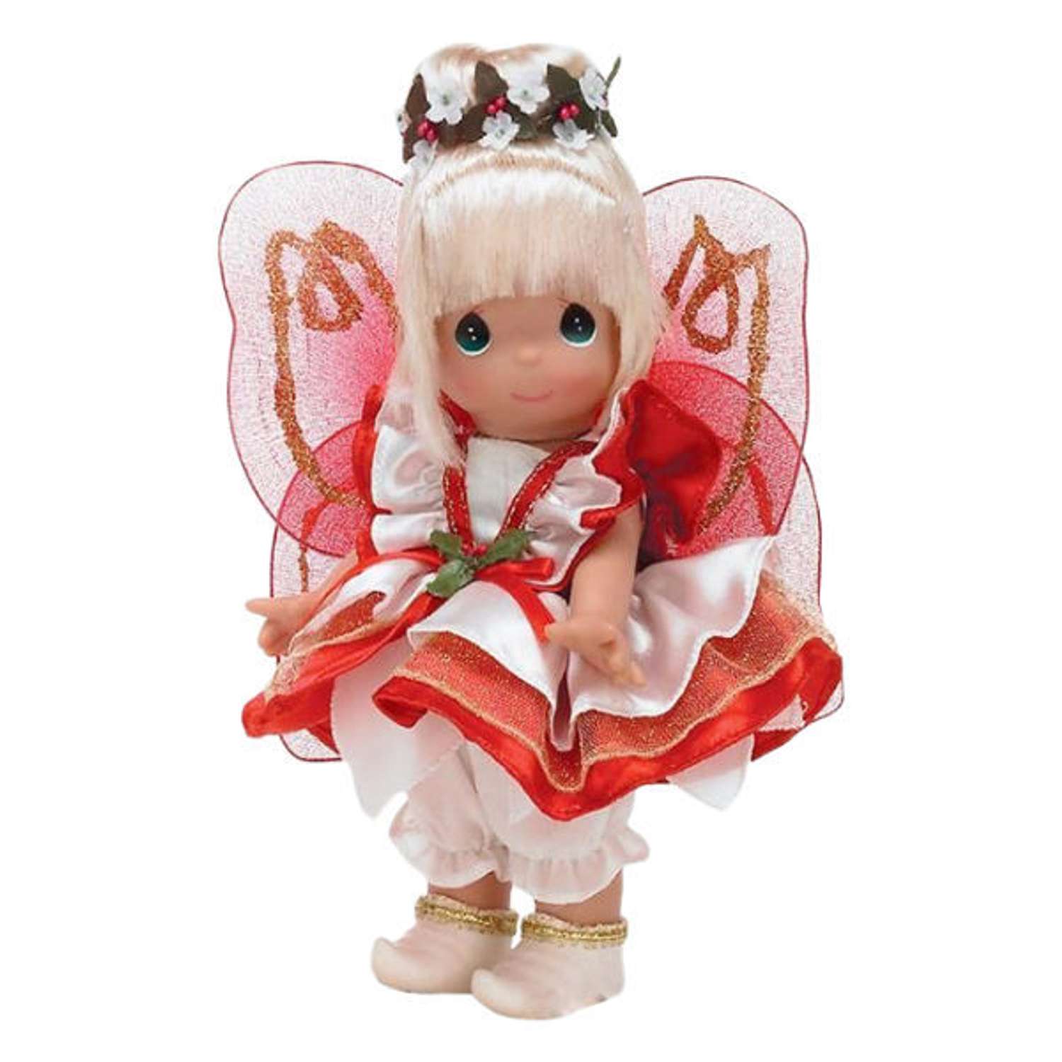 Кукла Precious Moments Рождественские колокольчики 21см 3517 - фото 1
