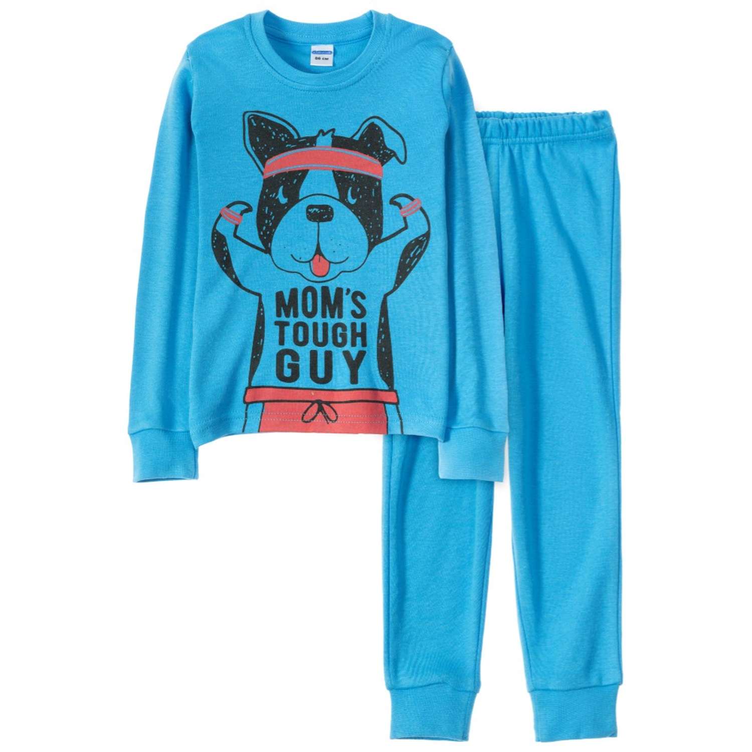 Пижама Maksimoff SM684 голубой Moms boy - фото 1
