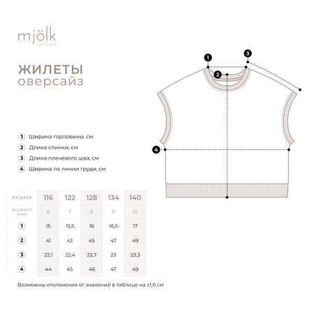 Жилет Mjolk