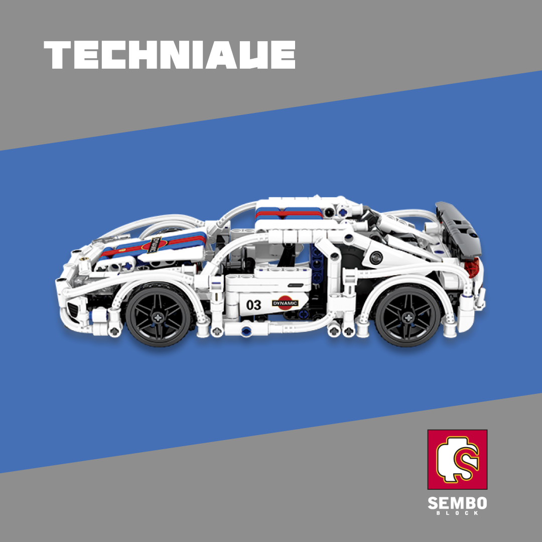 Конструктор Sembo Block Porsche 918 - фото 3