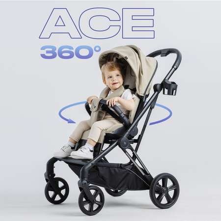 Коляска прогулочная Rant Ace RA404 Beige