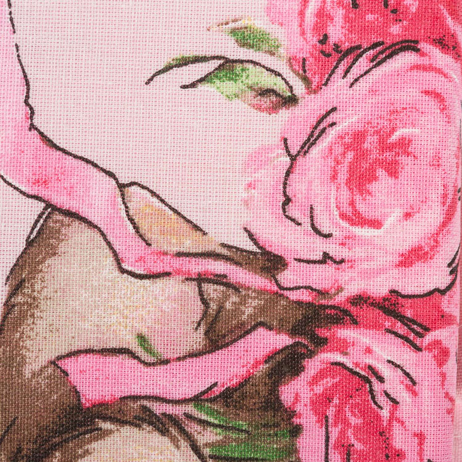Комплект белья Мона Лиза Зайка Ми (розовый) 40х60 - фото 2