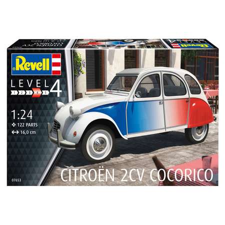 Сборная модель Revell Микролитражный автомобиль Citroen 2 CV Cocorico