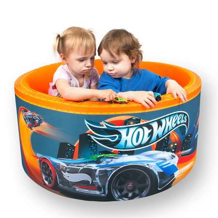 Бассейн Hotenok сухой с шариками Hot Wheels Гонки по крышам