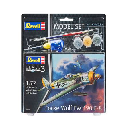 Сборная модель Revell Истребитель Focke Wulf Fw190 F-8