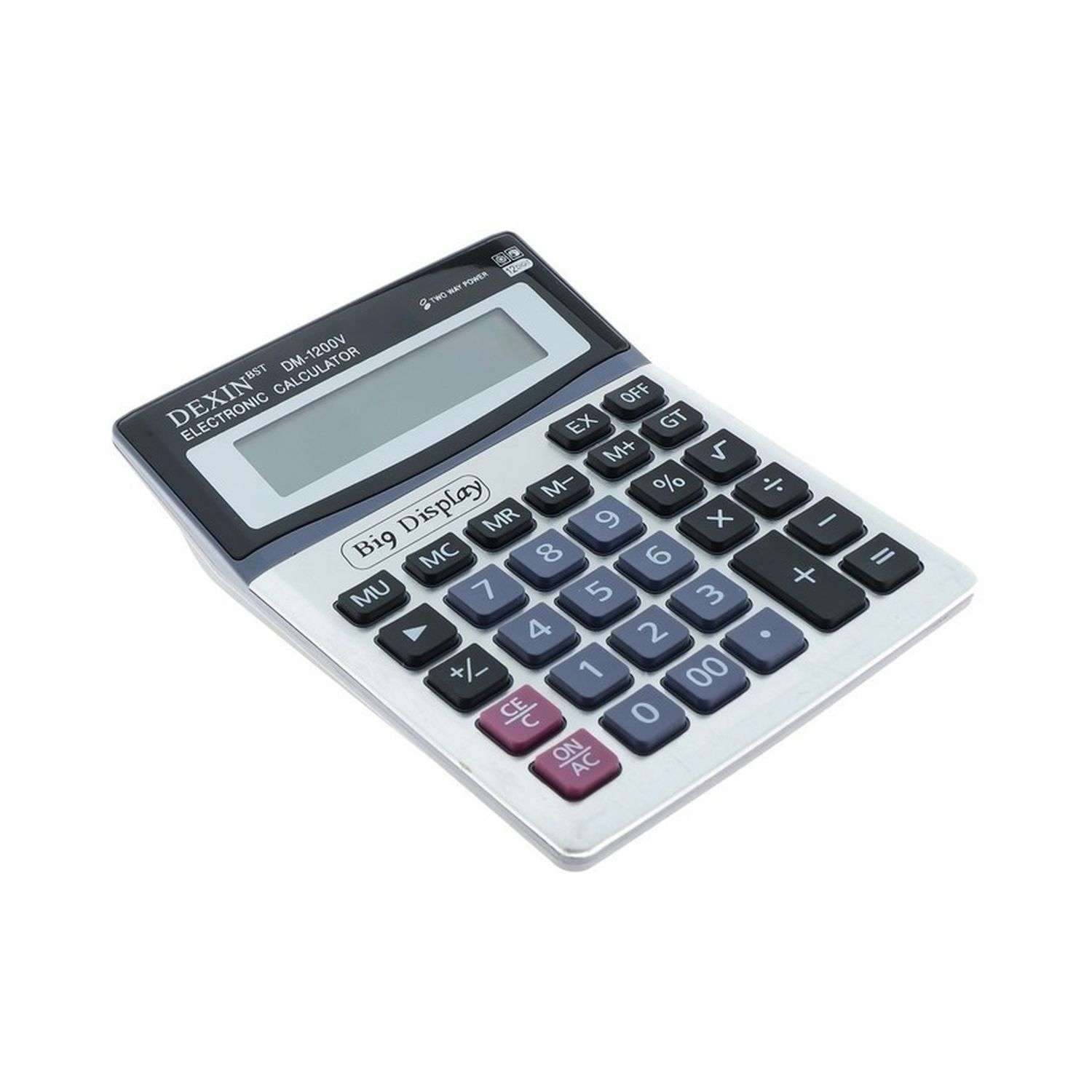 Настольный калькулятор Seichi 12-разрядный с двойным питанием - фото 1