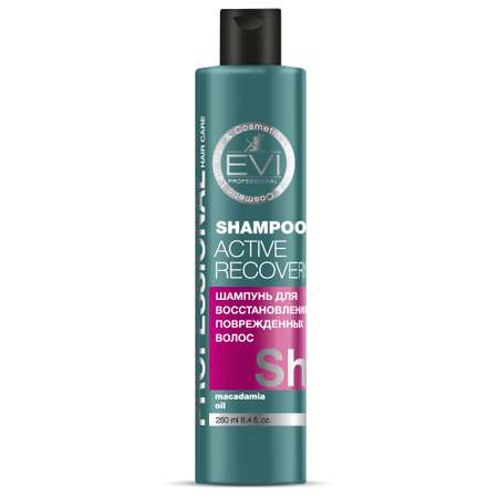 Шампунь Evi Professional Активное восстановление для поврежденных волос