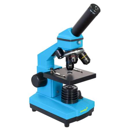 Микроскоп Levenhuk Rainbow 2L Plus Azure лазурь