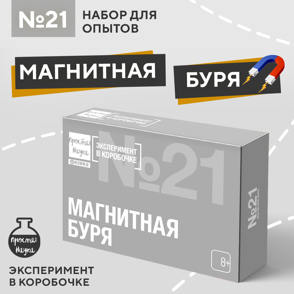 Набор для опытов Простая наука Магнитная буря exbox-0321 купить по цене 216  ₽ в интернет-магазине Детский мир