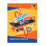 Картон цветной PrioritY Hot Wheels 8 листов