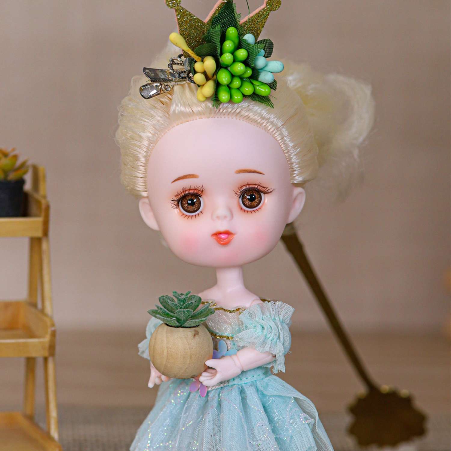 Кукла EstaBella Колокольчик на шарнирах коллекционная 46329600 - фото 12