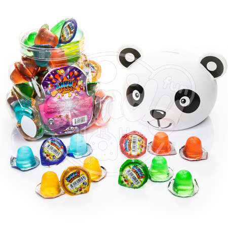 Ассорти желе Fun Candy Lab со вкусом фруктов Панда 100 шт по 15 гр