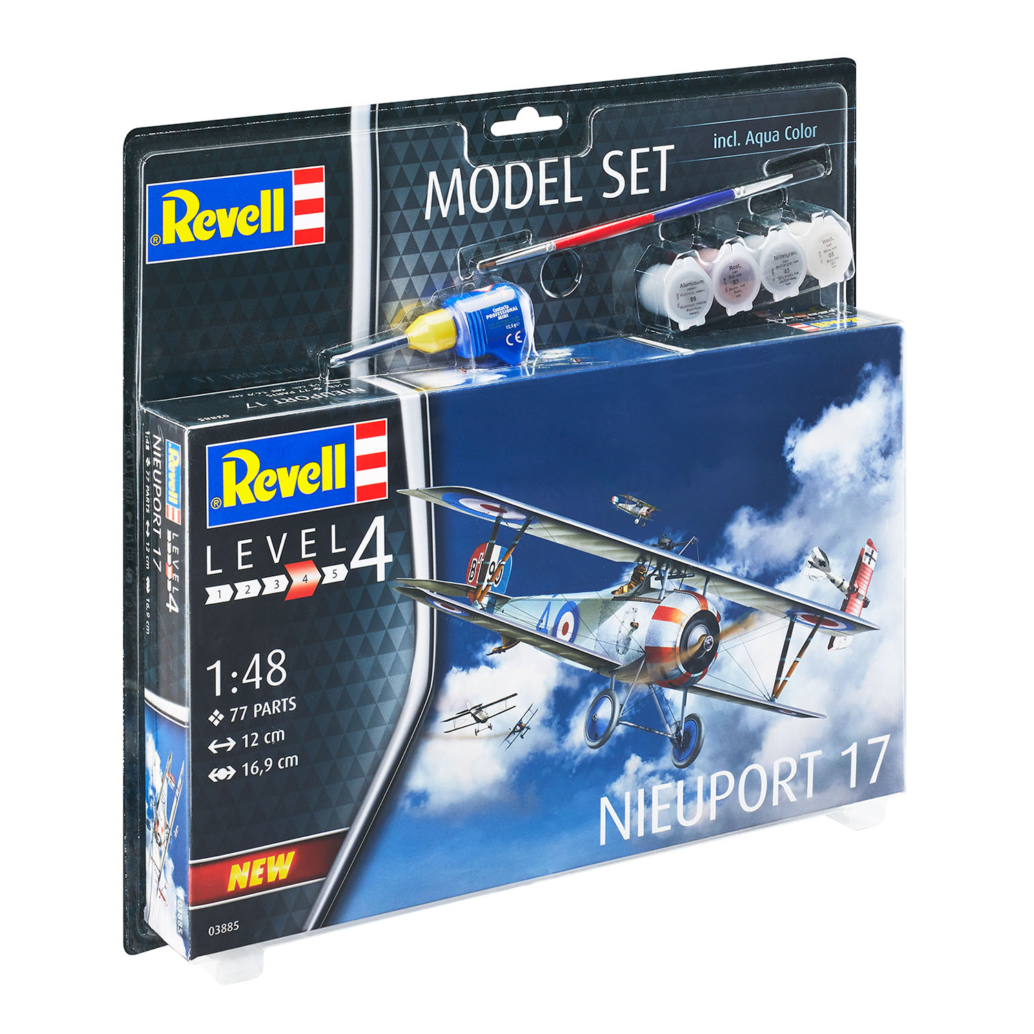 Сборная модель Revell Французский истребитель Nieuport 17 63885 - фото 3