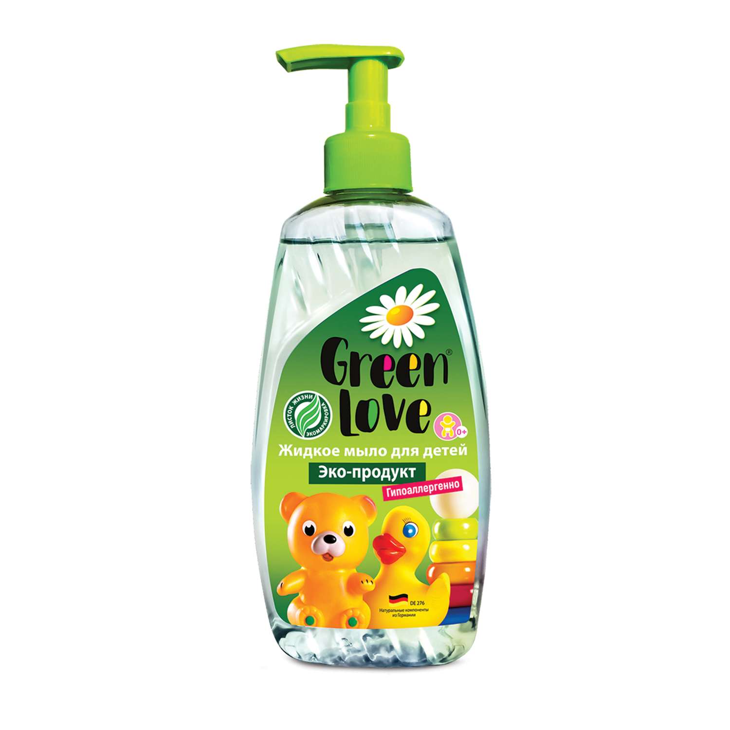 Жидкое мыло GREEN LOVE детское 500 мл - фото 1