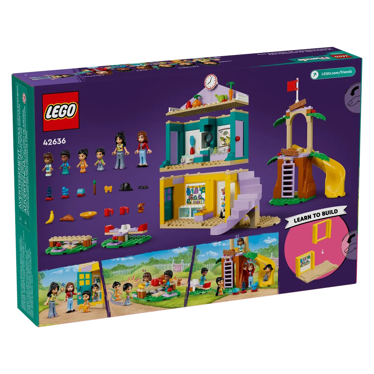 Конструктор LEGO Friends Дошкольное учреждение Хартлейк-Сити 42636 - фото 6